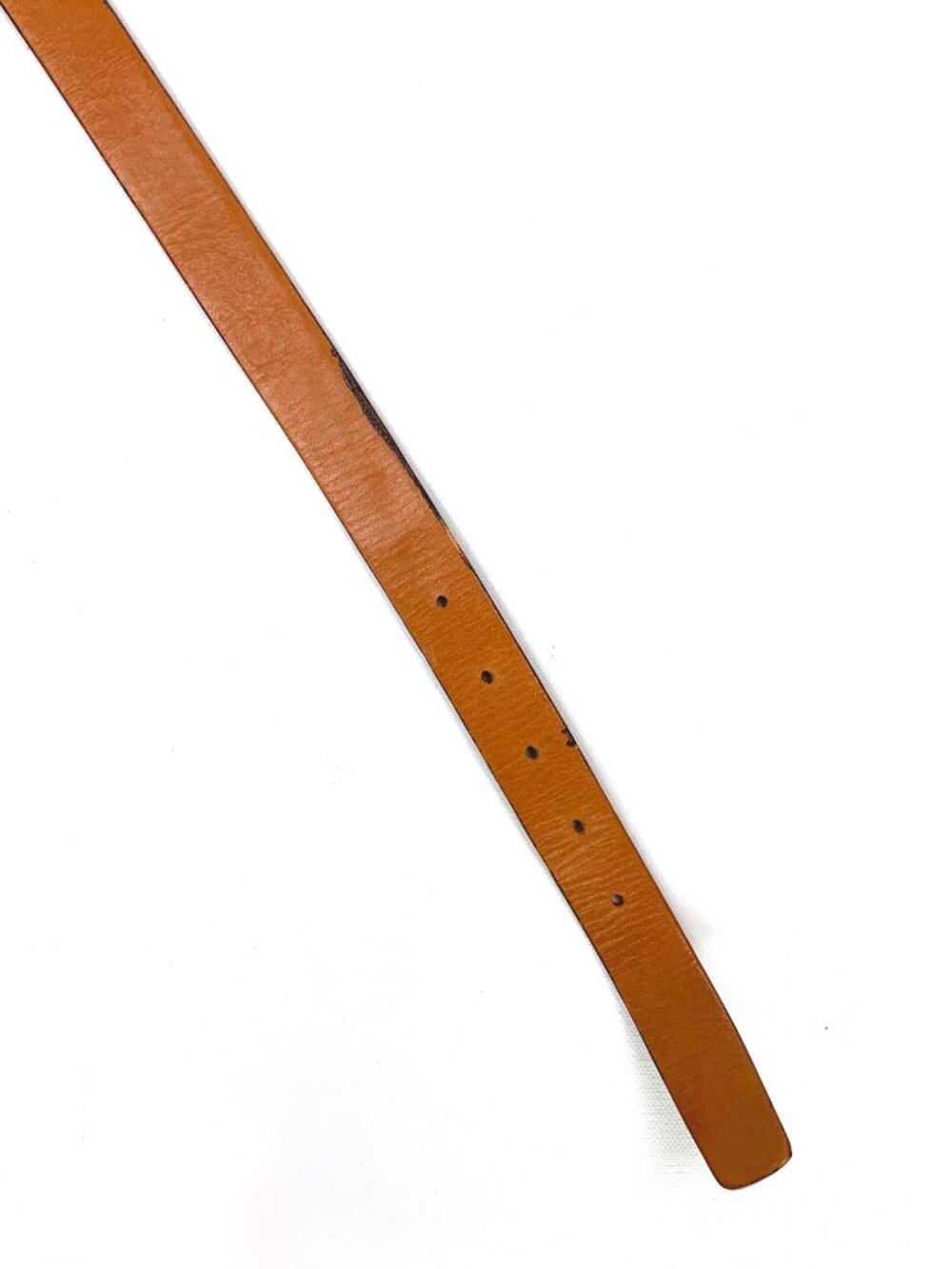 Genuine Alligator Men's Brown Belt with Gold-Tone Buckle Sz 36 - Picture 7 of 16